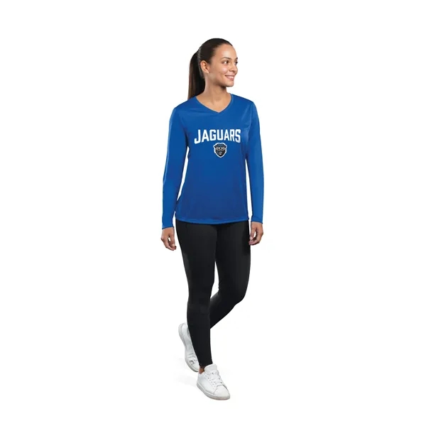 T-shirt made of 100%polyester wicking knit with a ladies' fit and... from ASI 37461 Augusta Sportswear / Augusta Sportswear, Inc. d/b/a Momentec Brands