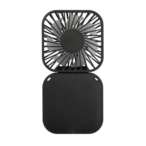 Folding Mini Box Lanyard Fan... from ASI 46755 Cosmo Promos