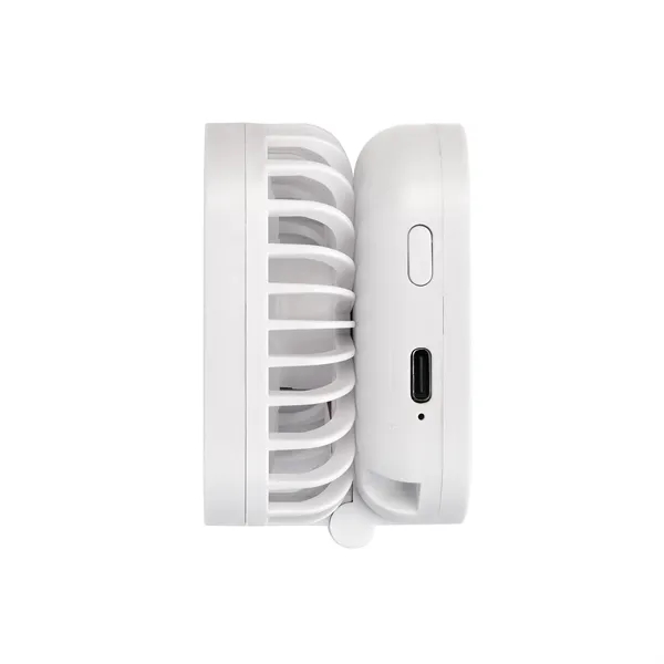 Folding Mini Box Lanyard Fan... from ASI 46755 Cosmo Promos