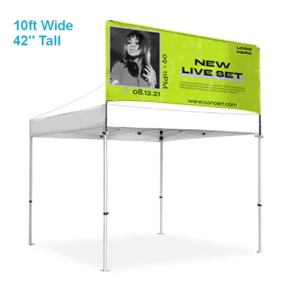 Tent Banners to grab attention... from ASI 30442 Above & Beyond Advertising Products / PromoAdLine