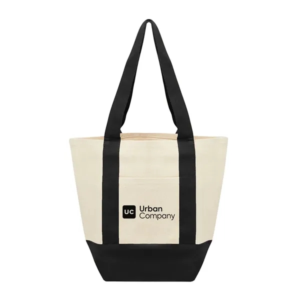 13" x 11" x 6"  recycled cotton canvas tote bag... from ASI 63549 Jornik Manufacturing Corp