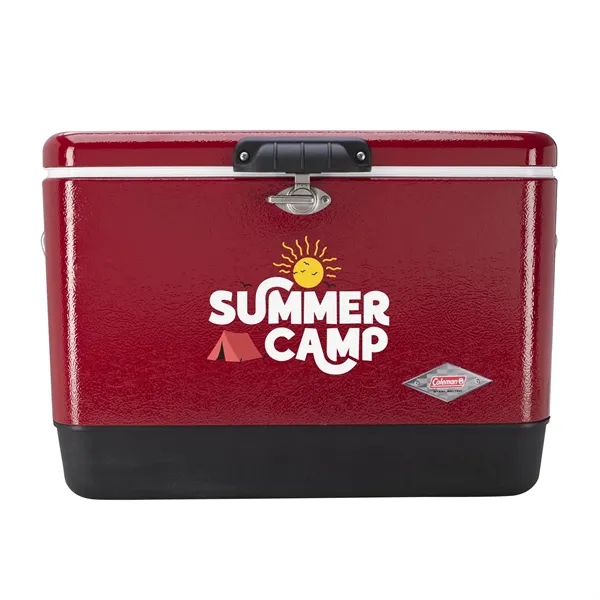Coleman® 54 Qt. Classic Steel-Belted® Cooler... from ASI 40480 Koozie Group