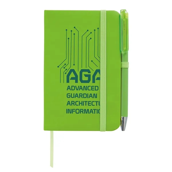 Mini Value Notebook with Joy Pen... from ASI 40480 Koozie Group / Norwood