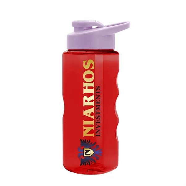 Mini mountain bottle, 22 oz., with flip top lid.... from ASI 40480 Koozie Group