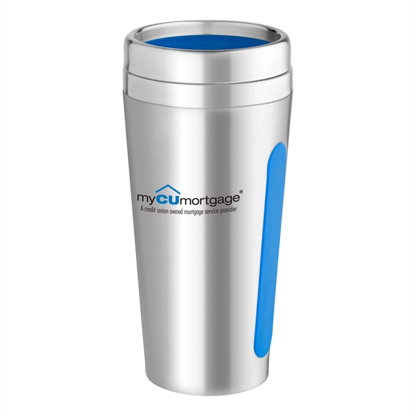 Silicone and Color Stainless Steel Tumbler... from ASI 31517 Admart Products