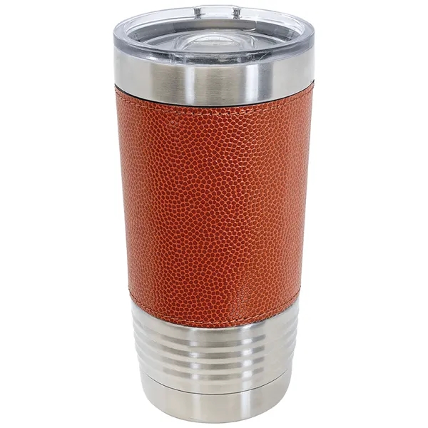 20 oz. stainless steel sports tumbler with double-wall vacuum insulation, clear... from ASI 74601 Calico