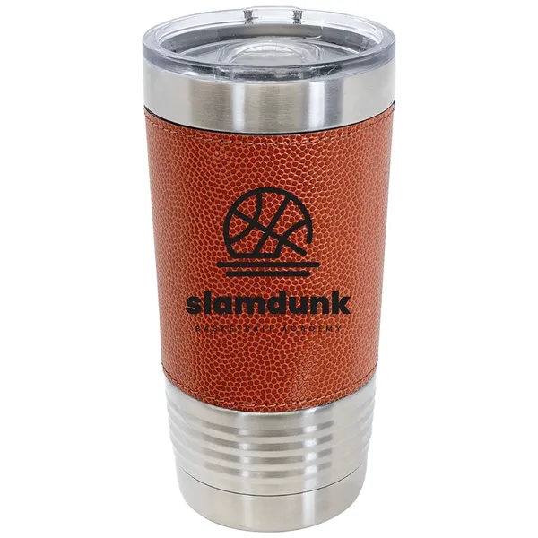 20 oz. stainless steel sports tumbler with double-wall vacuum insulation, clear... from ASI 74601 Calico