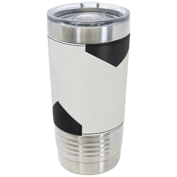 20 oz. stainless steel sports tumbler with double-wall vacuum insulation, clear... from ASI 74601 Calico