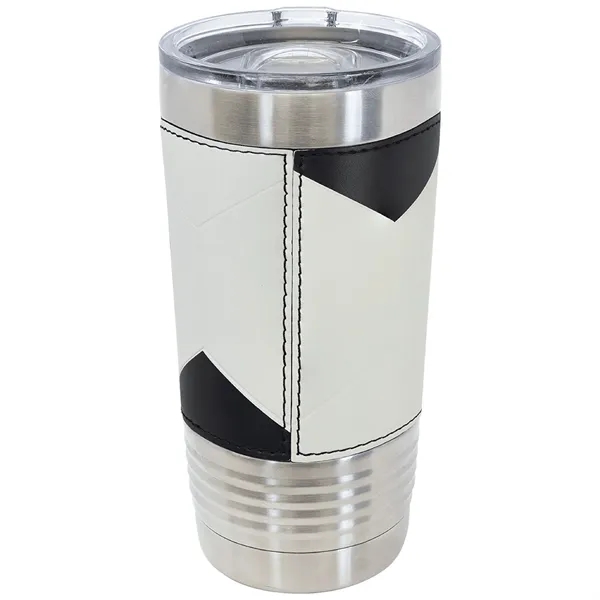 20 oz. stainless steel sports tumbler with double-wall vacuum insulation, clear... from ASI 74601 Calico