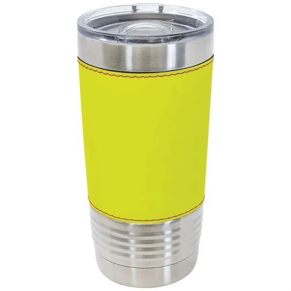 20 oz. stainless steel sports tumbler with double-wall vacuum insulation, clear... from ASI 74601 Calico