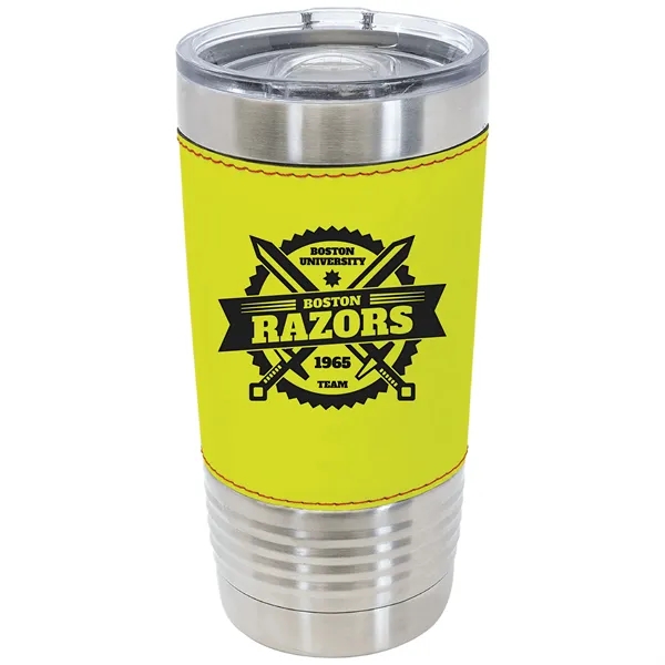 20 oz. stainless steel sports tumbler with double-wall vacuum insulation, clear... from ASI 74601 Calico