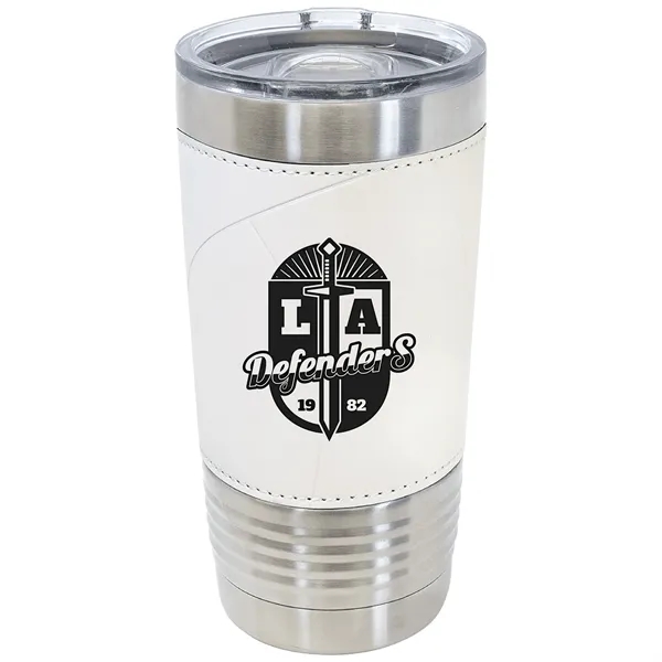 20 oz. stainless steel sports tumbler with double-wall vacuum insulation, clear... from ASI 74601 Calico