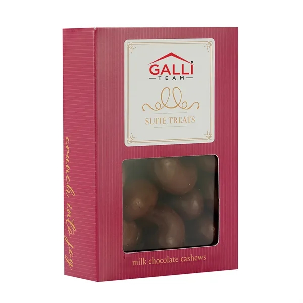 Window box full of milk chocolate cashews... from ASI 71685 Midnite Snax®