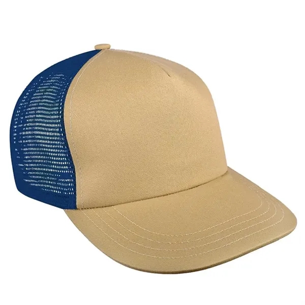 Order Custom High Crown Trucker, Brushed Twill/Mesh, Fabric Strap-Slide Baseball Caps.... from ASI 73775 Unionwear