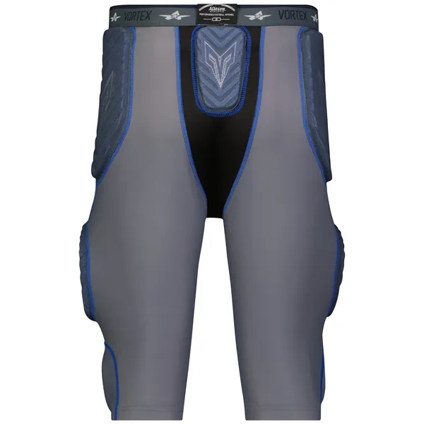 The Vortex Integrated 7 Padded Football Girdle is made from an... from ASI 37461 Augusta Sportswear
