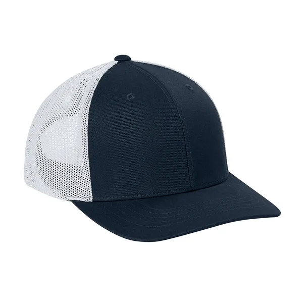 Flexible mesh back cap with stretch fit and imprint-ready front, built... from ASI 72657 Active Life Promo / Active Life