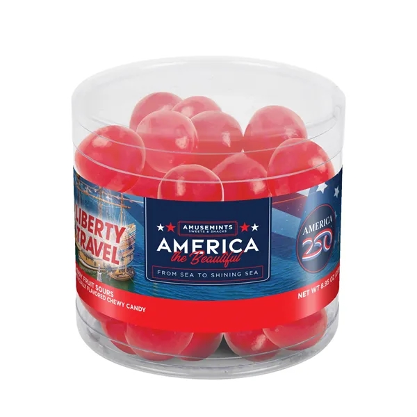 Item #RAB-CFS-E America 250- Round Acetate-Cherry Fruit Sours
