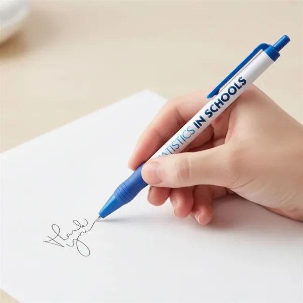 This Value Slim Grip Pen features a vibrant Vividprint™ full-color barrel... from ASI 84592 St Regis Group