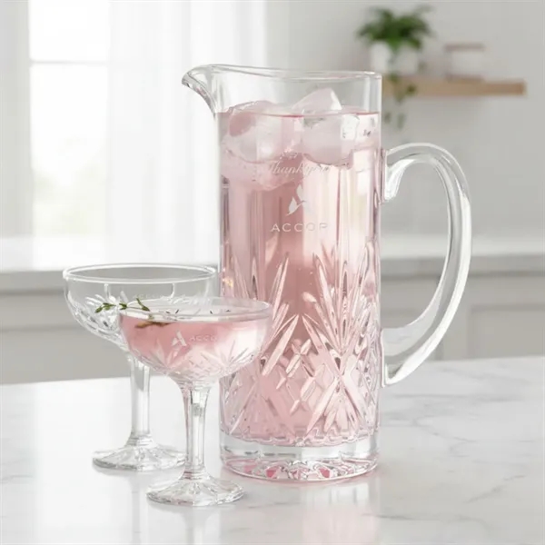 Brinkley Pitcher & Cocktail Coupes Set... from ASI 84592 St Regis Group
