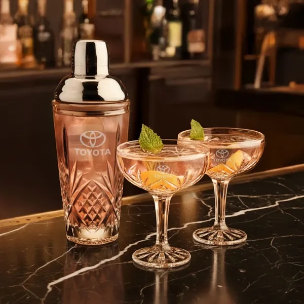 Brinkley Shaker & Cocktail Coupe Set... from ASI 84592 St Regis Group