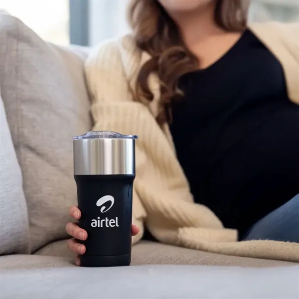 The 20oz Hallein Tumbler combines sleek design with lasting durability.... from ASI 84592 St Regis Group