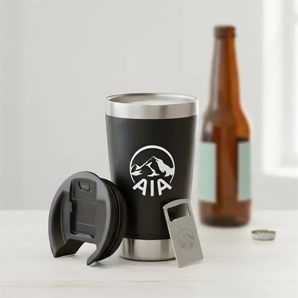 Fenney Tumbler w/Bottle Opener - 20oz... from ASI 84592 St Regis Group