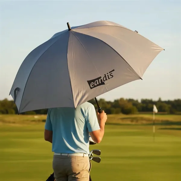 The Ayrshire Golf Umbrella offers reliable coverage with its automatic open... from ASI 84592 St Regis Group