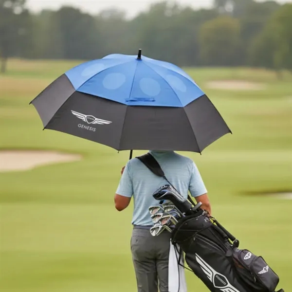 Two color combo golf umbrella.... from ASI 84592 St Regis Group