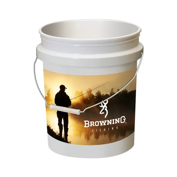 5 gallon custom metal handle bucket.... from ASI 98360 WOWLine