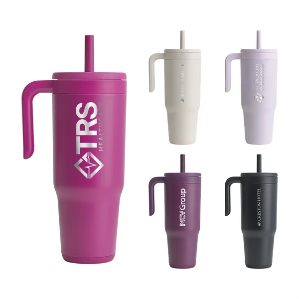 Reduce® 40 oz. Chiller Travel Mug, Laser - Premium... from ASI 30270 Aakron Line