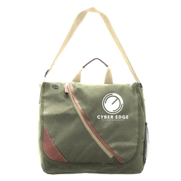 Elevate your style with this classy messenger bag! Sleek and durable,... from ASI 62088 IDProductsource