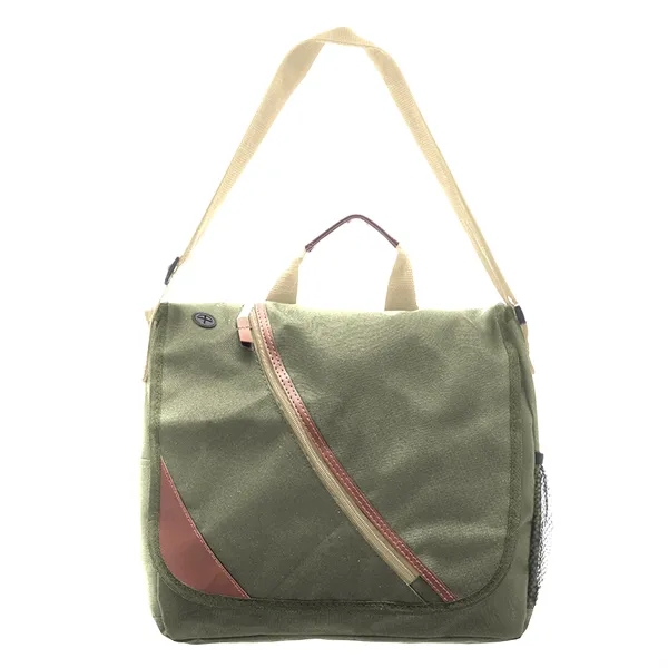 Elevate your style with this classy messenger bag! Sleek and durable,... from ASI 62088 IDProductsource