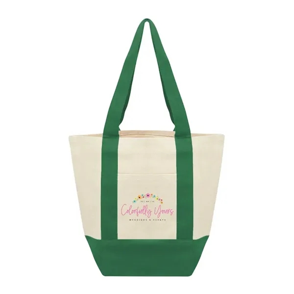 13" x 11" x 6"  cotton canvas tote bag with... from ASI 63549 Jornik Manufacturing Corp