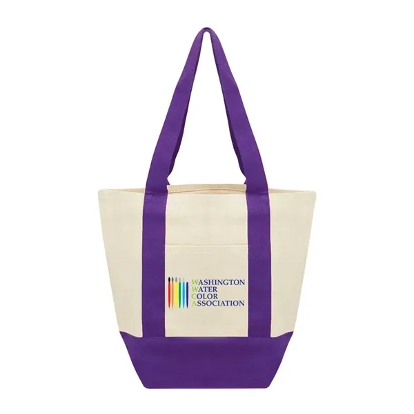 13" x 11" x 6"  cotton canvas tote bag with... from ASI 63549 Jornik Manufacturing Corp