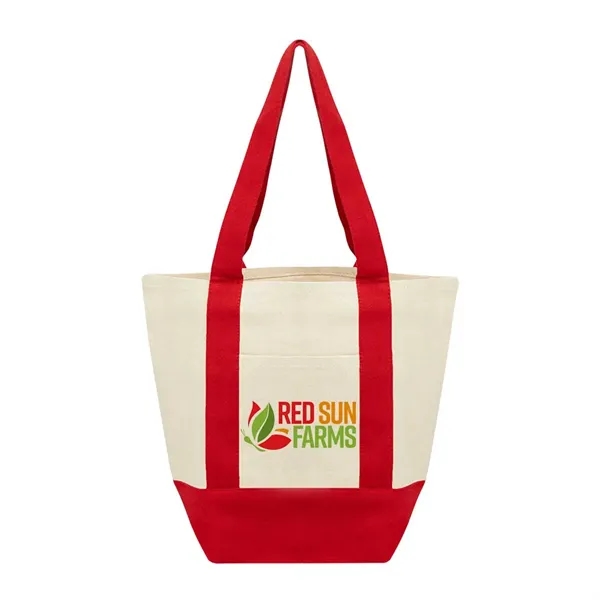 13" x 11" x 6"  cotton canvas tote bag with... from ASI 63549 Jornik Manufacturing Corp