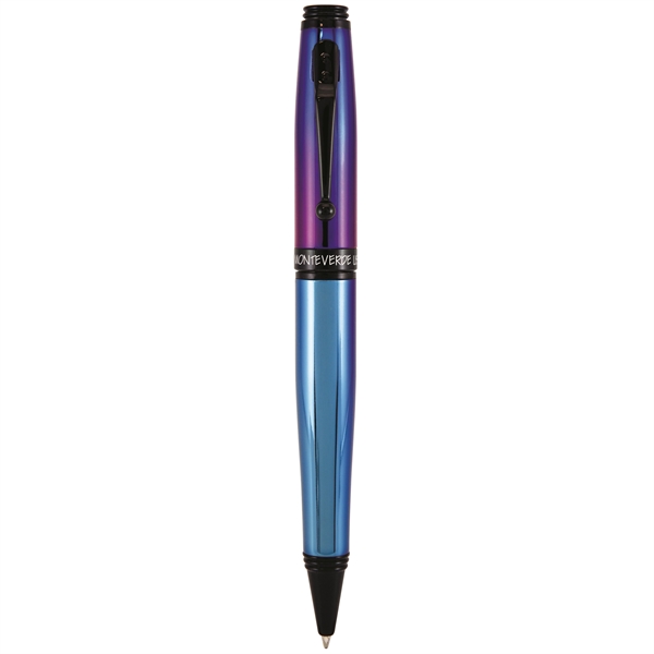 Solid brass, galaxy inspired ballpoint pen with sophisticated black trim.... from ASI 98760 Yafa Line, Inc. / MonteVerde® Yafaline