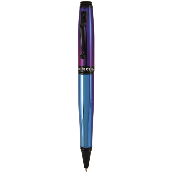 Solid brass, galaxy inspired ballpoint pen with sophisticated black trim.... from ASI 98760 Yafa Line, Inc. / MonteVerde® Yafaline