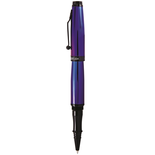 Solid brass, galaxy inspired rollerball pen with sophisticated black trim.... from ASI 98760 Yafa Line, Inc. / MonteVerde® Yafaline