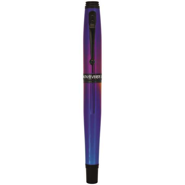 Solid brass, galaxy inspired fountain pen with sophisticated black trim.... from ASI 98760 Yafa Line, Inc. / MonteVerde® Yafaline