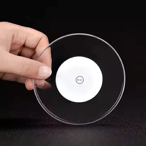 LED light up full color round coaster plus full color print... from ASI 37218 Athena Promo (tm)