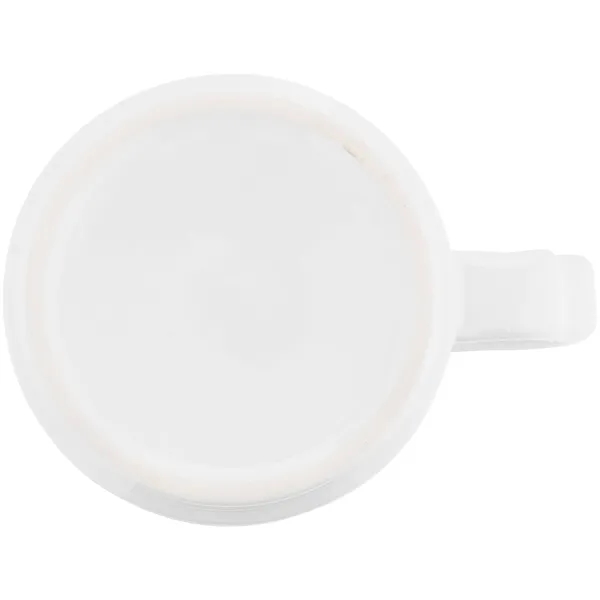 13 oz glossy ceramic mug with ergonomic handle and stackable design... from ASI 51197 ETS Express, LLC