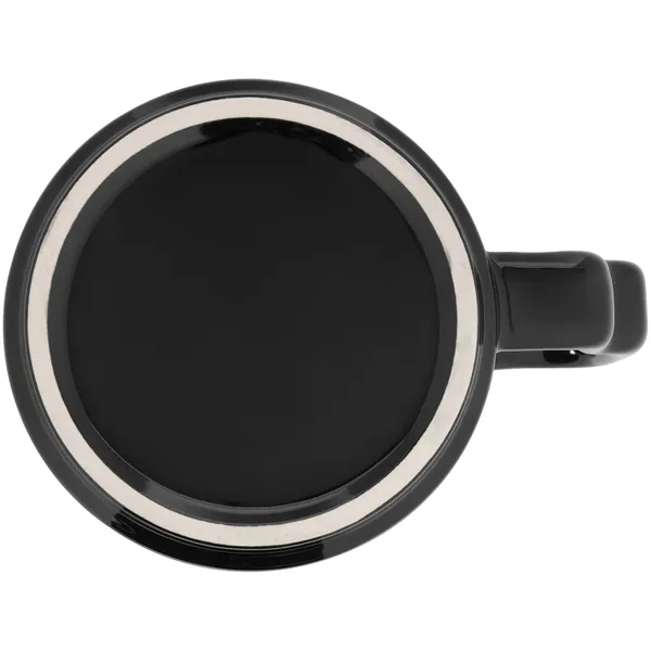 13 oz glossy ceramic mug with ergonomic handle and stackable design... from ASI 51197 ETS Express, LLC