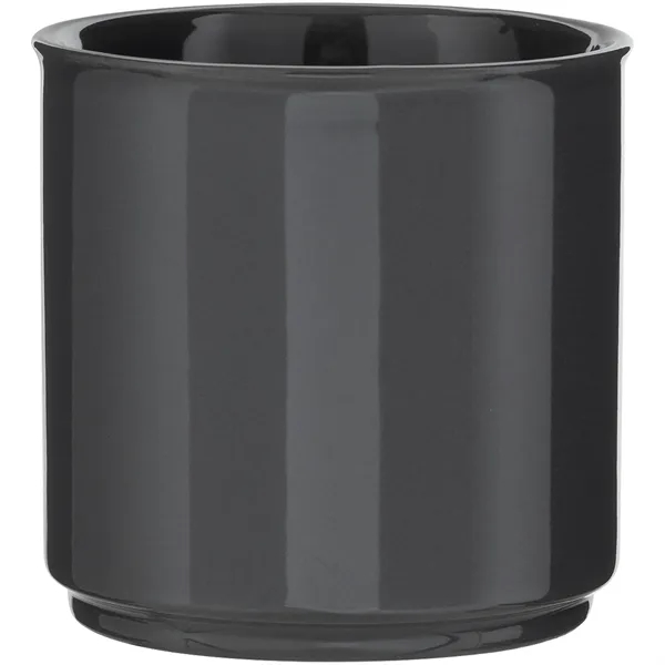 13 oz glossy ceramic mug with ergonomic handle and stackable design... from ASI 51197 ETS Express, LLC