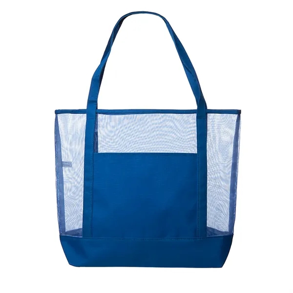Lightweight mesh beach bag with spacious storage and breathable material. Easily... from ASI 62088 IDProductsource