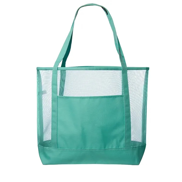 Lightweight mesh beach bag with spacious storage and breathable material. Easily... from ASI 62088 IDProductsource