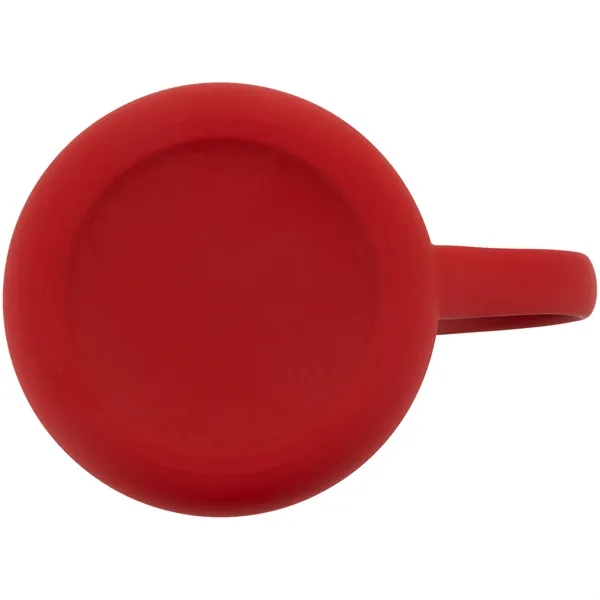 12 oz ceramic mug with rubber coated exterior, glossy white interior,... from ASI 51197 ETS Express, LLC