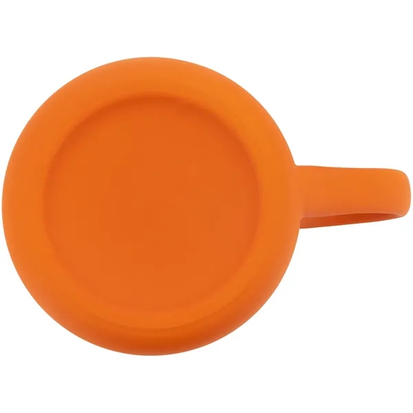 12 oz ceramic mug with rubber coated exterior, glossy white interior,... from ASI 51197 ETS Express, LLC