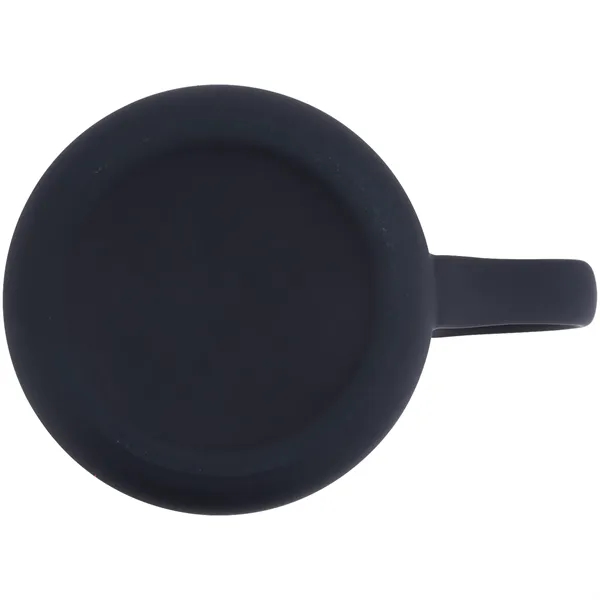 12 oz ceramic mug with rubber coated exterior, glossy white interior,... from ASI 51197 ETS Express, LLC