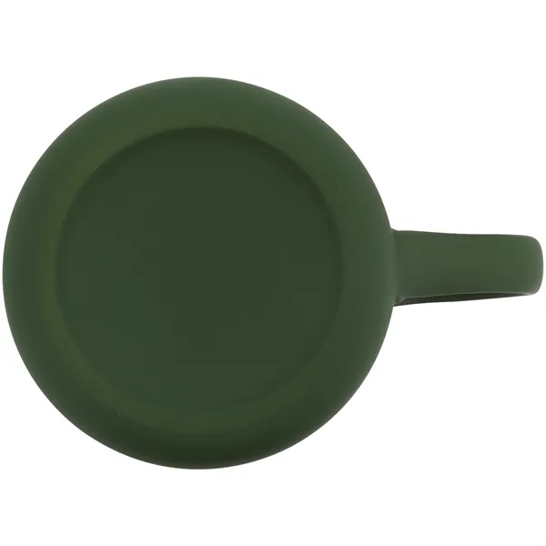 12 oz ceramic mug with rubber coated exterior, glossy white interior,... from ASI 51197 ETS Express, LLC