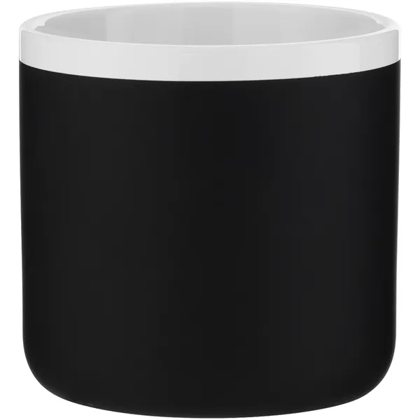 12 oz ceramic mug with rubber coated exterior, glossy white interior,... from ASI 51197 ETS Express, LLC